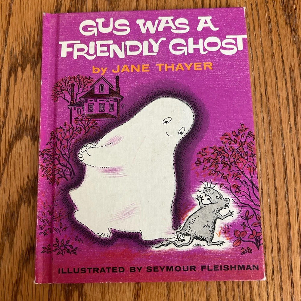 Vintage Gus Was a Friendly Ghost Book